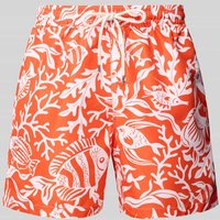 Polo Ralph Lauren Regular Fit Badehose mit Tunnelzug Modell 'TRAVELER' in Orange, Größe XXL von Polo Ralph Lauren