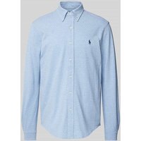 Polo Ralph Lauren Regular Fit Business-Hemd mit Button-Down-Kragen in Bleu, Größe S von Polo Ralph Lauren