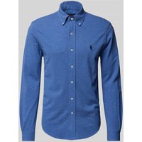 Polo Ralph Lauren Slim Fit Freizeithemd mit Button-Down-Kragen in Marine, Größe XXL Polo Ralph Lauren Slim Fit Freizeithemd mit Button-Down-Kragen in Marine, Größe XXL von Polo Ralph Lauren
