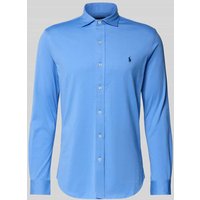 Polo Ralph Lauren Regular Fit Freizeithemd mit Logo-Stitching Modell 'Estate' in Blau, Größe XL von Polo Ralph Lauren