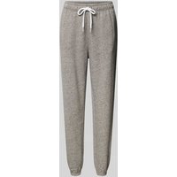 Polo Ralph Lauren Regular Fit Sweatpants mit Logo-Stitching in Flieder, Größe L von Polo Ralph Lauren