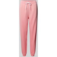 Polo Ralph Lauren Regular Fit Sweatpants mit Logo-Stitching in Pink, Größe L von Polo Ralph Lauren