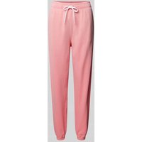 Polo Ralph Lauren Regular Fit Sweatpants mit Logo-Stitching in Pink, Größe M von Polo Ralph Lauren