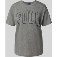 Polo Ralph Lauren Regular Fit T-Shirt mit Logo-Print in Mittelgrau, Größe XXL von Polo Ralph Lauren