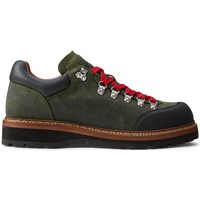 Polo Ralph Lauren Robuste Low Top Boots aus Rauleder mit Metallösen und Profilsohle in 43 von Polo Ralph Lauren