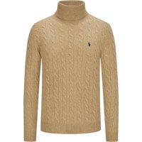 Polo Ralph Lauren Rollkragenpullover mit Kaschmir und Poloreiter-Stickerei in XXL von Polo Ralph Lauren