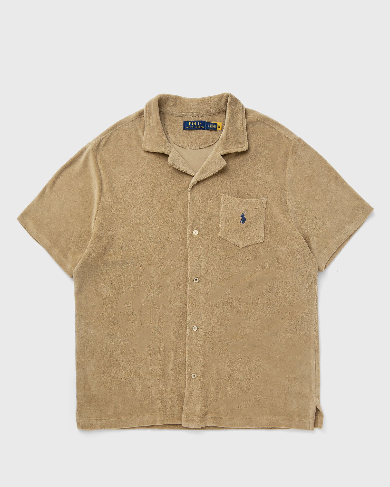 Polo Ralph Lauren SHORT SLEEVE SPORT SHIRT men Shortsleeves beige in Größe:XL von Polo Ralph Lauren