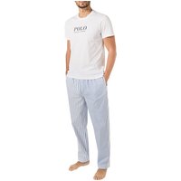 Polo Ralph Lauren Herren Pyjama mehrfarbig Baumwolle Gestreift von Polo Ralph Lauren