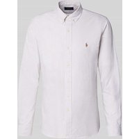Polo Ralph Lauren Slim Fit Freizeithemd mit Button-Down-Kragen in Beige, Größe XL von Polo Ralph Lauren