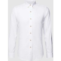 Polo Ralph Lauren Slim Fit Freizeithemd mit Logo-Stitching in Weiss, Größe XXL von Polo Ralph Lauren