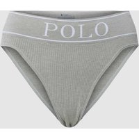 Polo Ralph Lauren Slip mit Feinripp Modell 'Modern' in Hellgrau Melange, Größe XS von Polo Ralph Lauren