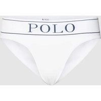 Polo Ralph Lauren Slip mit Logo-Print Modell 'Modern Brief' in Weiss, Größe L von Polo Ralph Lauren