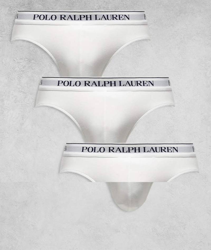 Polo Ralph Lauren - Slips in Weiß, 3er-Set von Polo Ralph Lauren
