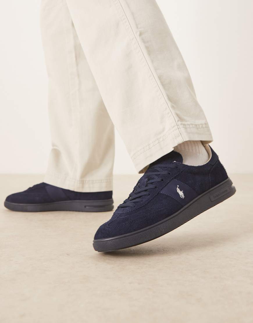 Polo Ralph Lauren - Sneaker aus Wildleder in Marineblau von Polo Ralph Lauren