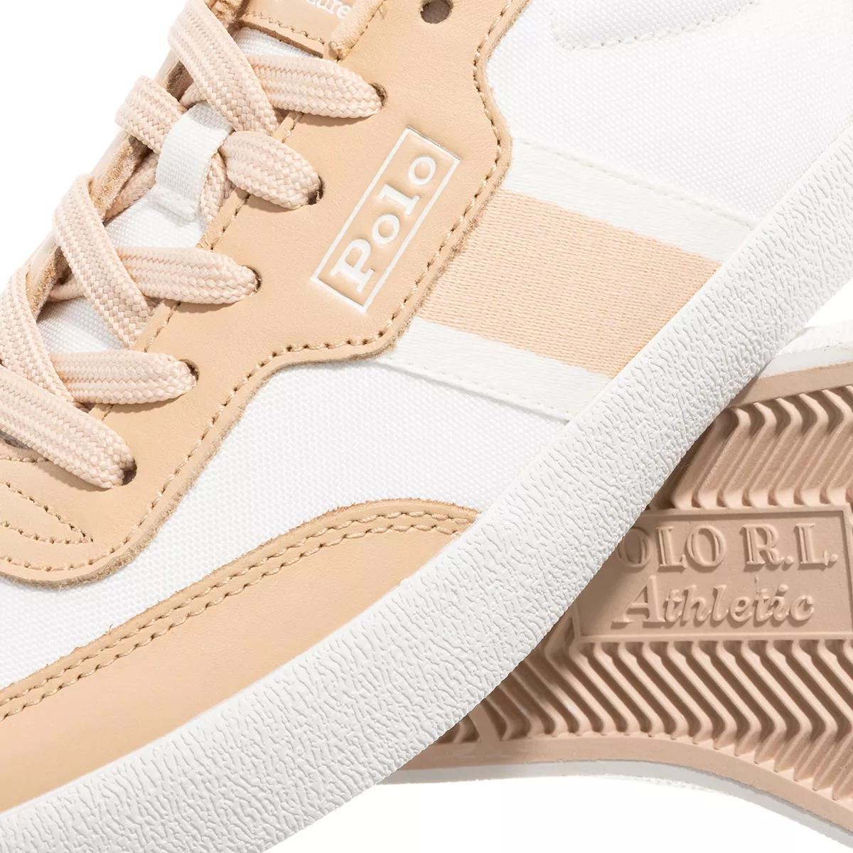 Polo Ralph Lauren Sneakers - Court Vlc Sneakers Low Top Lace - Gr. 36 (EU) - in Beige - für Damen von Polo Ralph Lauren