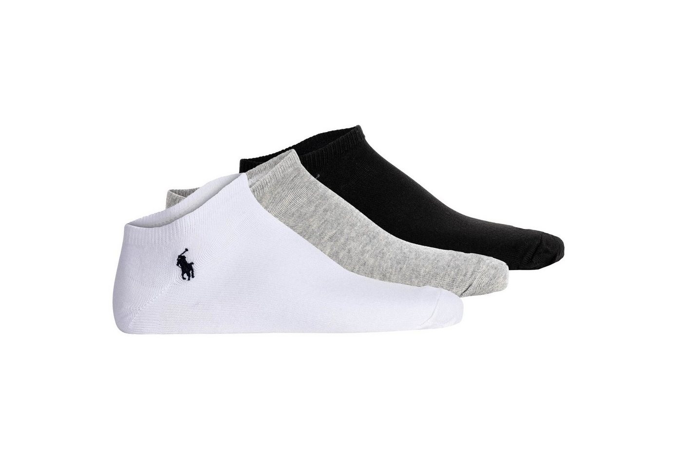 Polo Ralph Lauren Sneakersocken Herren Sneakersocken, 3er Pack - GHOST PED von Polo Ralph Lauren