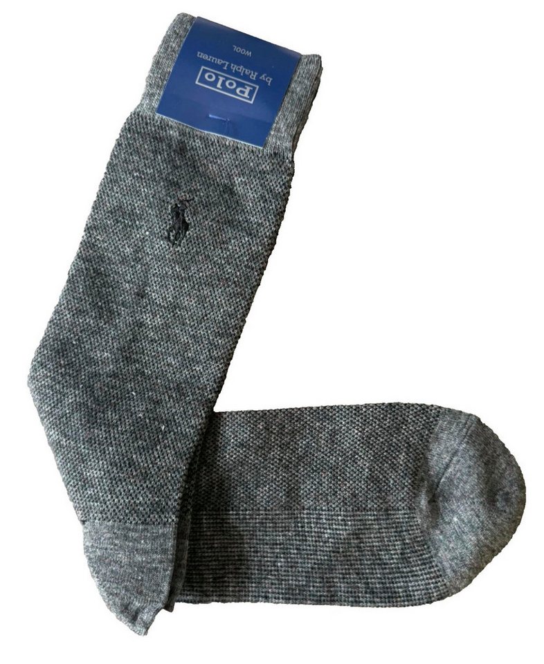Polo Ralph Lauren Socken Wollsocken Stiefelsocken Made in Japan EU 39–45 Japanische Premiumfertigung mit Höchster Tragekomfort von Polo Ralph Lauren