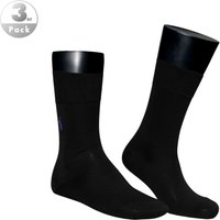 Polo Ralph Lauren Herren Socken schwarz Baumwolle unifarben von Polo Ralph Lauren