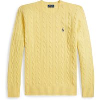 Polo Ralph Lauren Softer Pullover mit Zopfstrickmuster und Kaschmir-Anteil in M von Polo Ralph Lauren