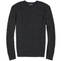 Polo Ralph Lauren Softer Pullover mit Zopfstrickmuster und Kaschmir-Anteil in L von Polo Ralph Lauren
