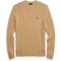 Polo Ralph Lauren Softer Pullover mit Zopfstrickmuster und Kaschmir-Anteil in M von Polo Ralph Lauren