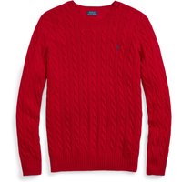 Polo Ralph Lauren Softer Zopfstrick-Pullover mit Kaschmir und O-Neck Polo Ralph Lauren Softer Zopfstrick-Pullover mit Kaschmir und O-Neck von Polo Ralph Lauren