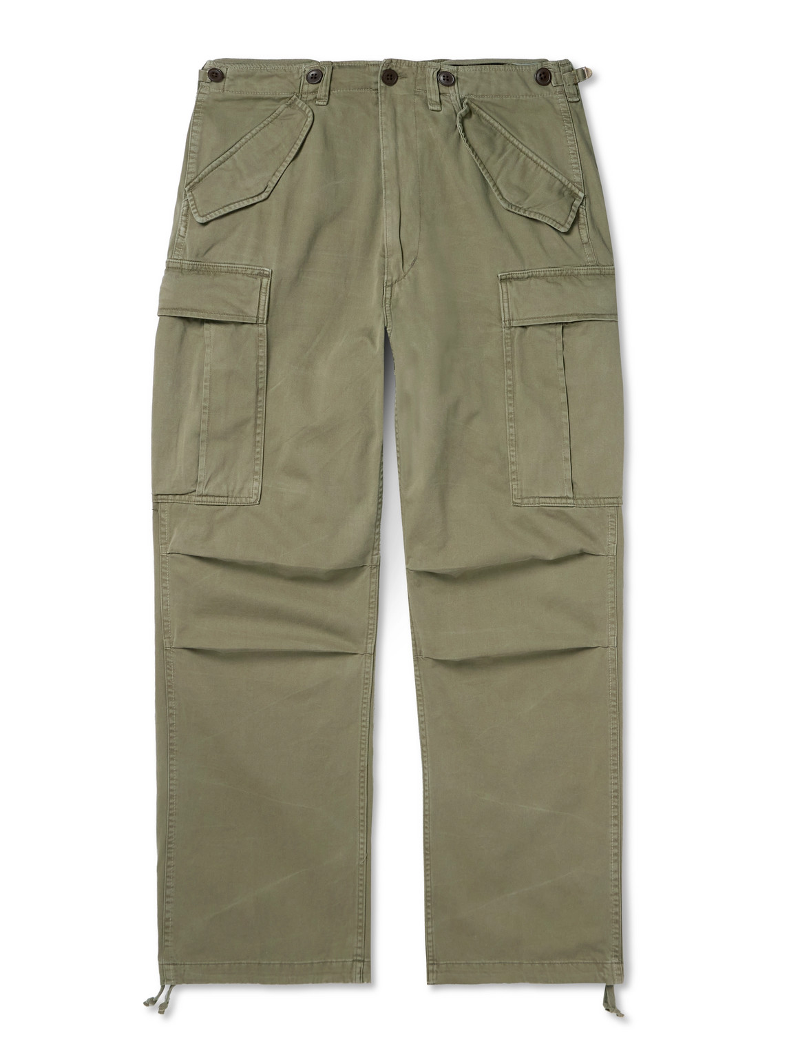 Polo Ralph Lauren - Straight-Leg Cotton Cargo Trousers - Men - Green - UK/US 36 von Polo Ralph Lauren