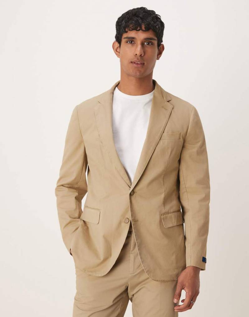 Polo Ralph Lauren - Stretch-Chinoblazer in Hellbraun mit 2 Knöpfen, Kombiteil von Polo Ralph Lauren