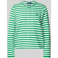 Polo Ralph Lauren Strickjacken mit Logo-Stitching Modell 'TERRY' in Gruen, Größe XS von Polo Ralph Lauren