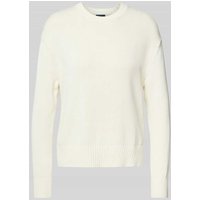 Polo Ralph Lauren Strickpullover mit Logo-Stitching in Offwhite, Größe XS von Polo Ralph Lauren