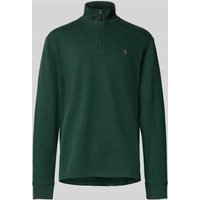 Polo Ralph Lauren Strickpullover mit Stehkragen in Bottle Melange, Größe XXL von Polo Ralph Lauren