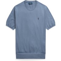Polo Ralph Lauren Strickshirt aus Baumwolle mit Logo-Aufnäher in L von Polo Ralph Lauren