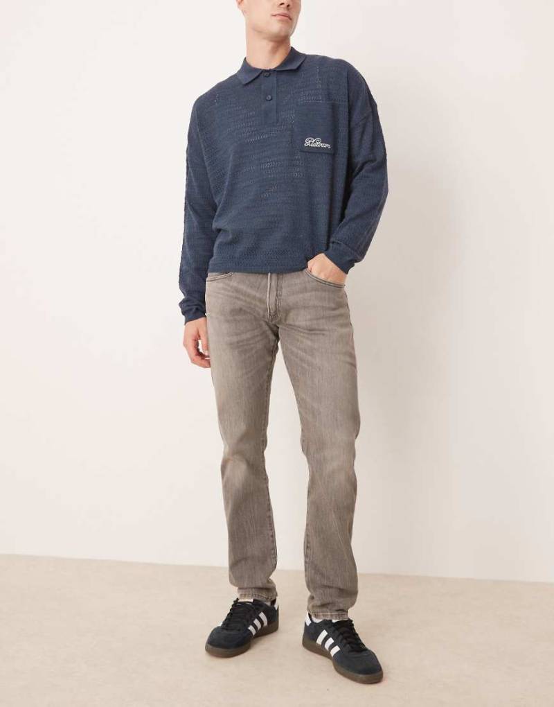 Polo Ralph Lauren - Sullivan - Schmal geschnittene Jeans in grauer Waschung von Polo Ralph Lauren