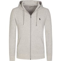 Polo Ralph Lauren Sweatjacke mit Kapuze, Zip und kleiner Poloreiter-Stickerei in XL von Polo Ralph Lauren