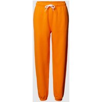 Polo Ralph Lauren Sweatpants mit elastischen Beinabschlüssen in Orange, Größe L von Polo Ralph Lauren