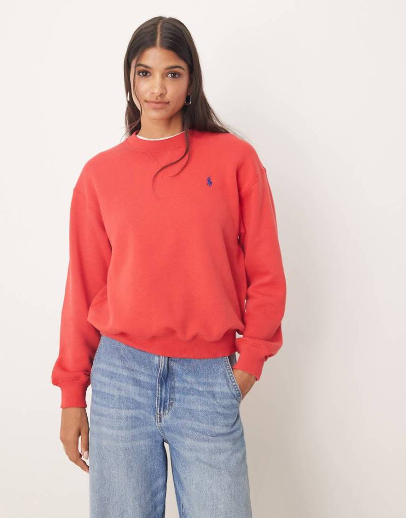 Polo Ralph Lauren - Sweatshirt in Rot mit Logo von Polo Ralph Lauren