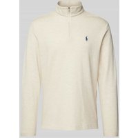 Polo Ralph Lauren Sweatshirt mit Label-Stitching in Beige, Größe L von Polo Ralph Lauren