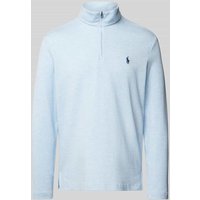 Polo Ralph Lauren Sweatshirt mit Label-Stitching in Hellblau, Größe XL von Polo Ralph Lauren