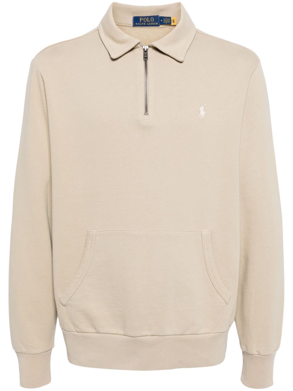 Polo Ralph Lauren Sweatshirt mit Reißverschluss - Nude von Polo Ralph Lauren