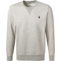 Polo Ralph Lauren Herren Sweatshirt grau Baumwolle unifarben von Polo Ralph Lauren