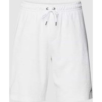 Polo Ralph Lauren Sweatshorts mit Allover-Muster Modell 'ATHLETIC' in Weiss, Größe XXL von Polo Ralph Lauren