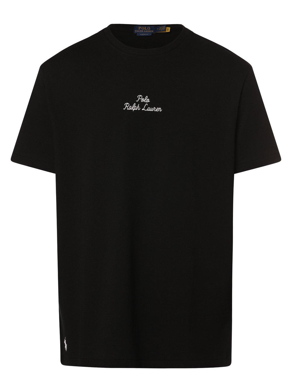 Polo Ralph Lauren T-Shirt Herren Baumwolle Rundhals, schwarz von Polo Ralph Lauren