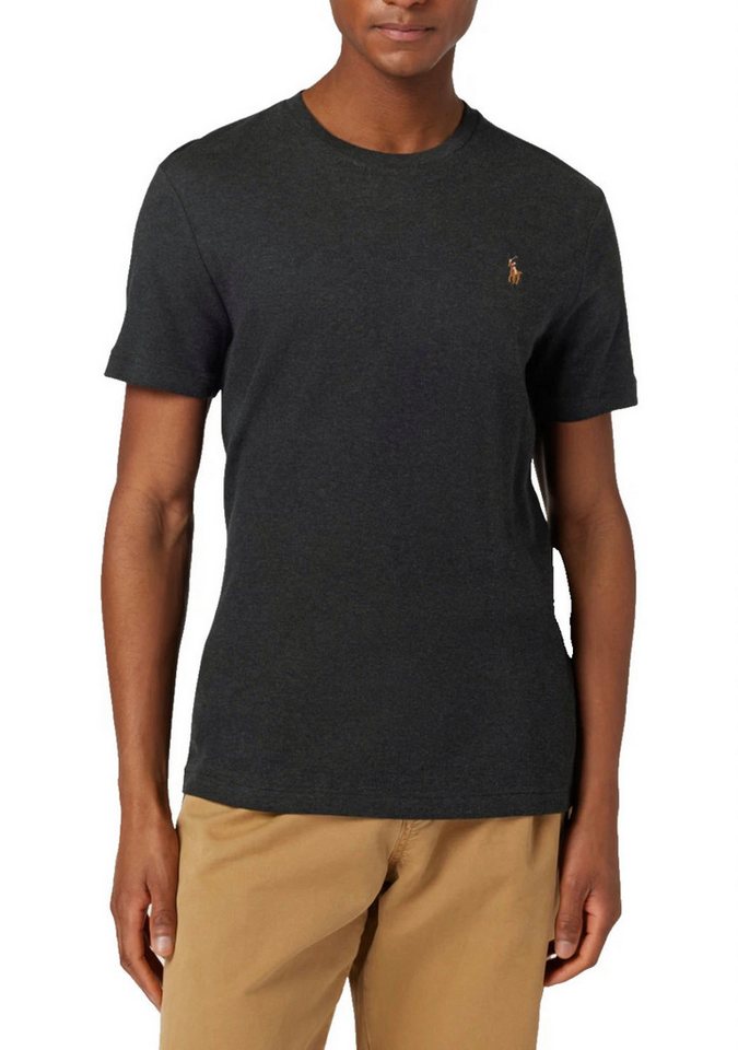 Polo Ralph Lauren T-Shirt Herren Pima Cotton Custom Slim Fit Luxuriöser Interlock-Stoff mit ultrasmoothem Finish von Polo Ralph Lauren