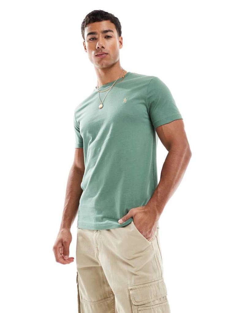 Polo Ralph Lauren - T-Shirt in Hellgrün mit Markenlogo von Polo Ralph Lauren