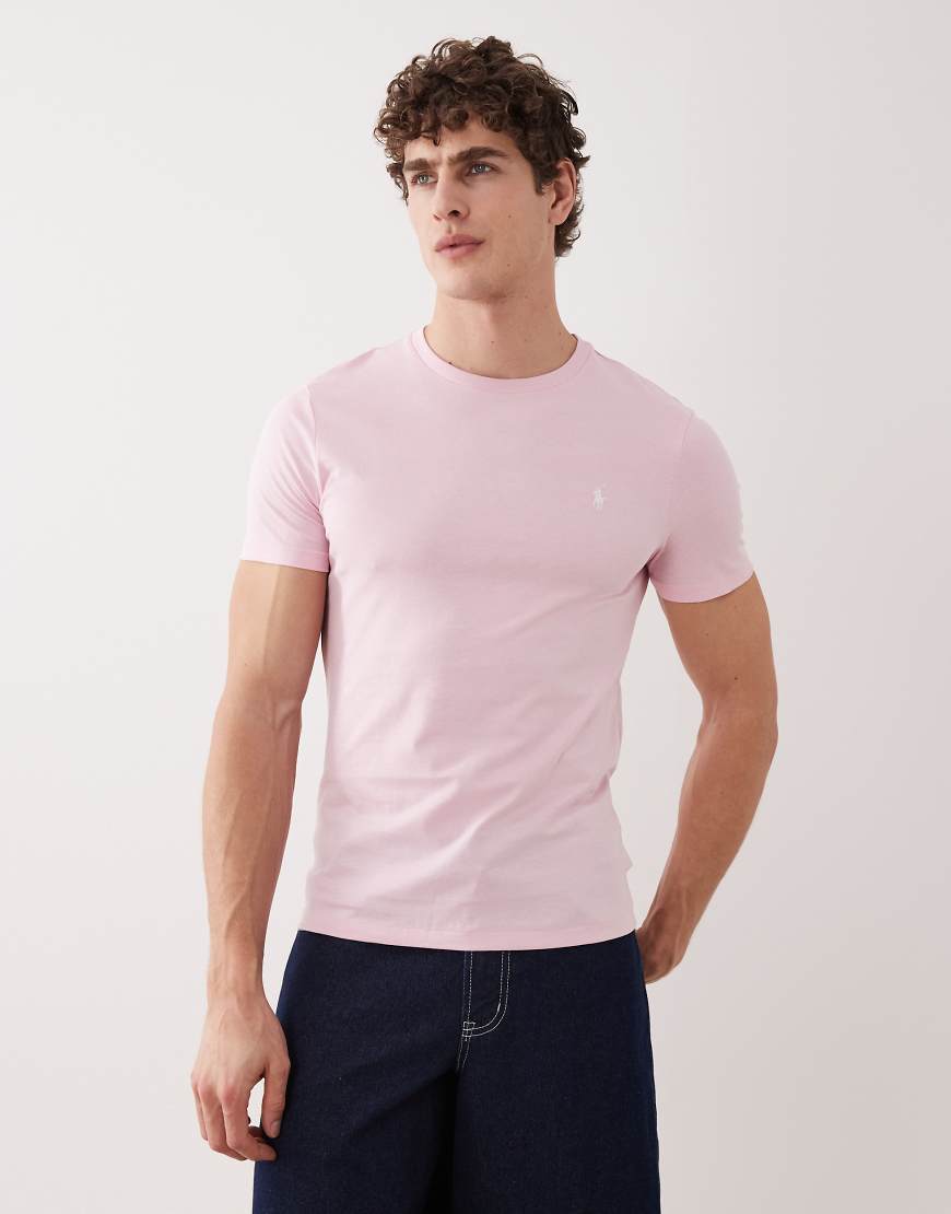 Polo Ralph Lauren - T-Shirt in Rosa mit Markenlogo von Polo Ralph Lauren
