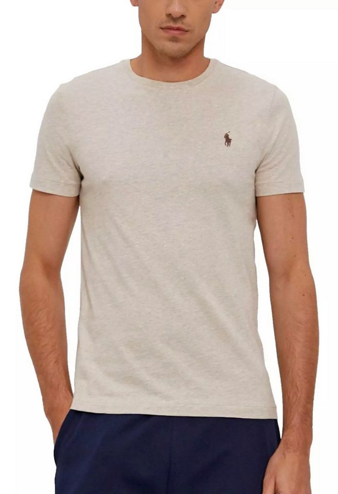 Polo Ralph Lauren T-Shirt Herren luxuriösem Interlock mit ultraweicher Oberfläche Gesticktes Polo Pony auf der linken Brust. von Polo Ralph Lauren
