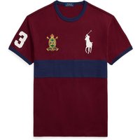 Polo Ralph Lauren T-Shirt mit Big-Pony-Aufnäher und Bruststreifen in M von Polo Ralph Lauren