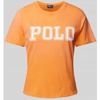 Polo Ralph Lauren T-Shirt mit Label-Print in Orange, Größe XS von Polo Ralph Lauren