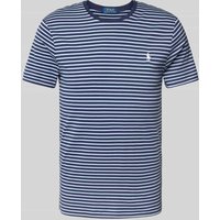 Polo Ralph Lauren T-Shirt mit Label-Stitching in Marine, Größe S Polo Ralph Lauren T-Shirt mit Label-Stitching in Marine, Größe S von Polo Ralph Lauren
