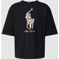 Polo Ralph Lauren T-Shirt mit Logo- und Label-Print in Black, Größe XL von Polo Ralph Lauren